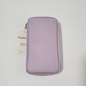 Jewelry  Accessory Organizer Bag Color Light Purple.